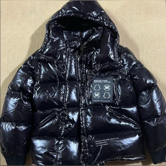Moncler Down Jacket Fragment Genius Hiroshi Fujiwara Puffer Jacket w Garment Bag - Picture 5 of 16